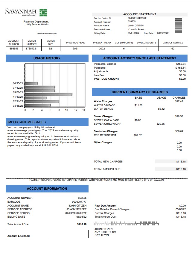  Minol USA business utility bill 